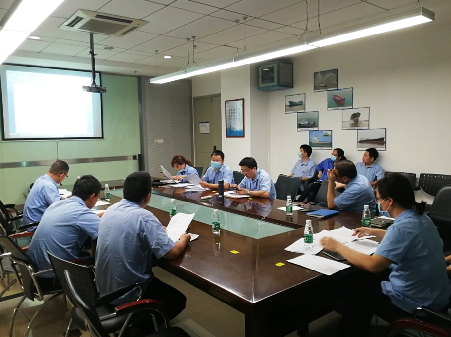 公司與廣船國際開展第一批標準統(tǒng)一討論會