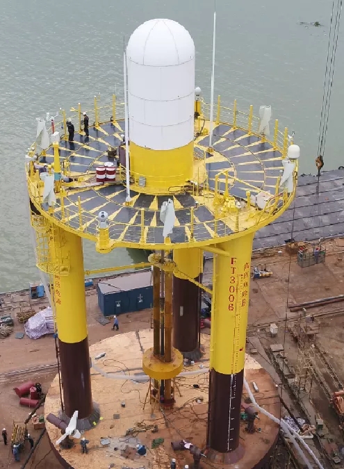 【決戰(zhàn)第四季度】公司承接的錨泊浮臺項(xiàng)目順利交付裝船