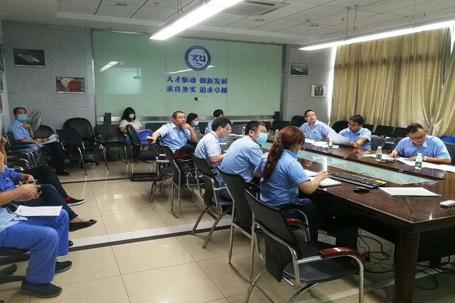 公司與廣船國際舾裝件標(biāo)準(zhǔn)統(tǒng)一再推進(jìn)