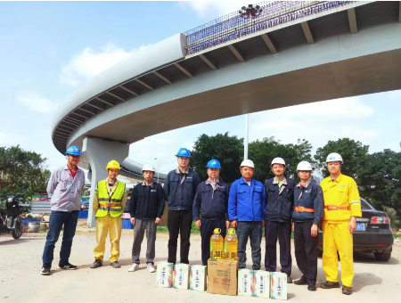 慰問送關(guān)愛 心里暖洋洋——一線骨干慰問活動