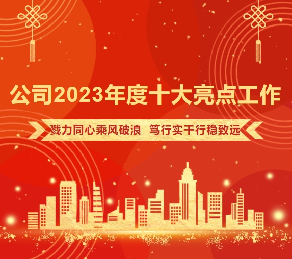 公司2023年度十大亮點(diǎn)工作